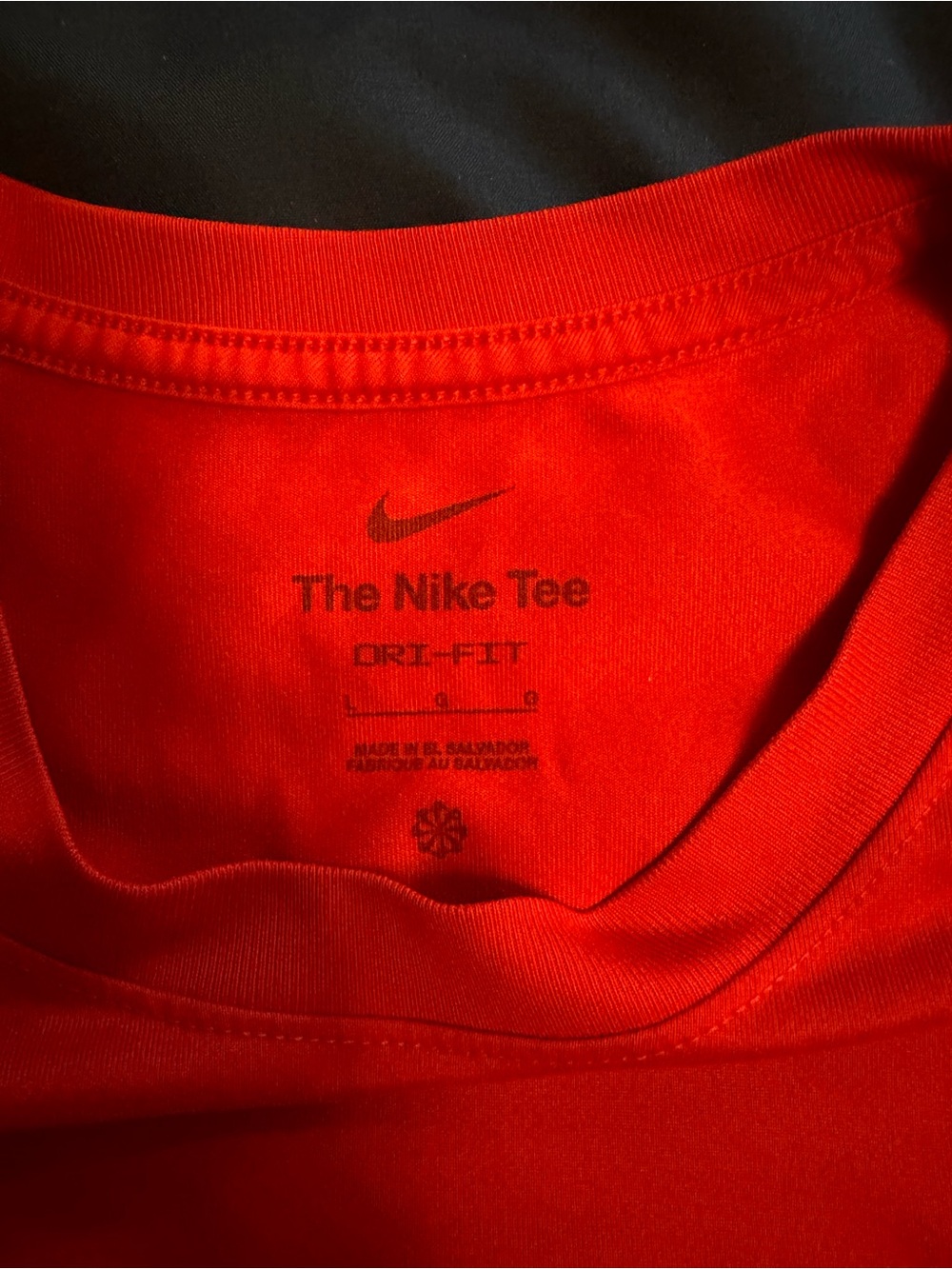 Nike Red RPI Lacrosse Short Sleeve Performance Tee - Picture 3 of 3